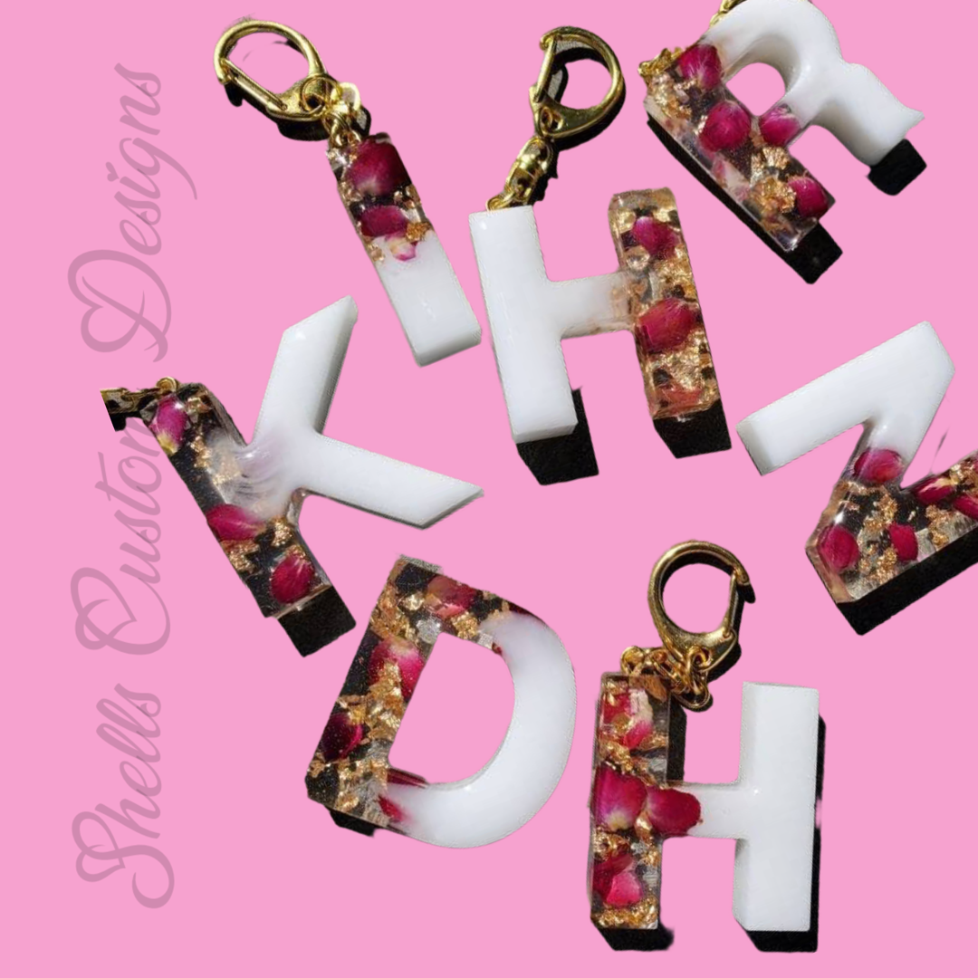 Letter keychain