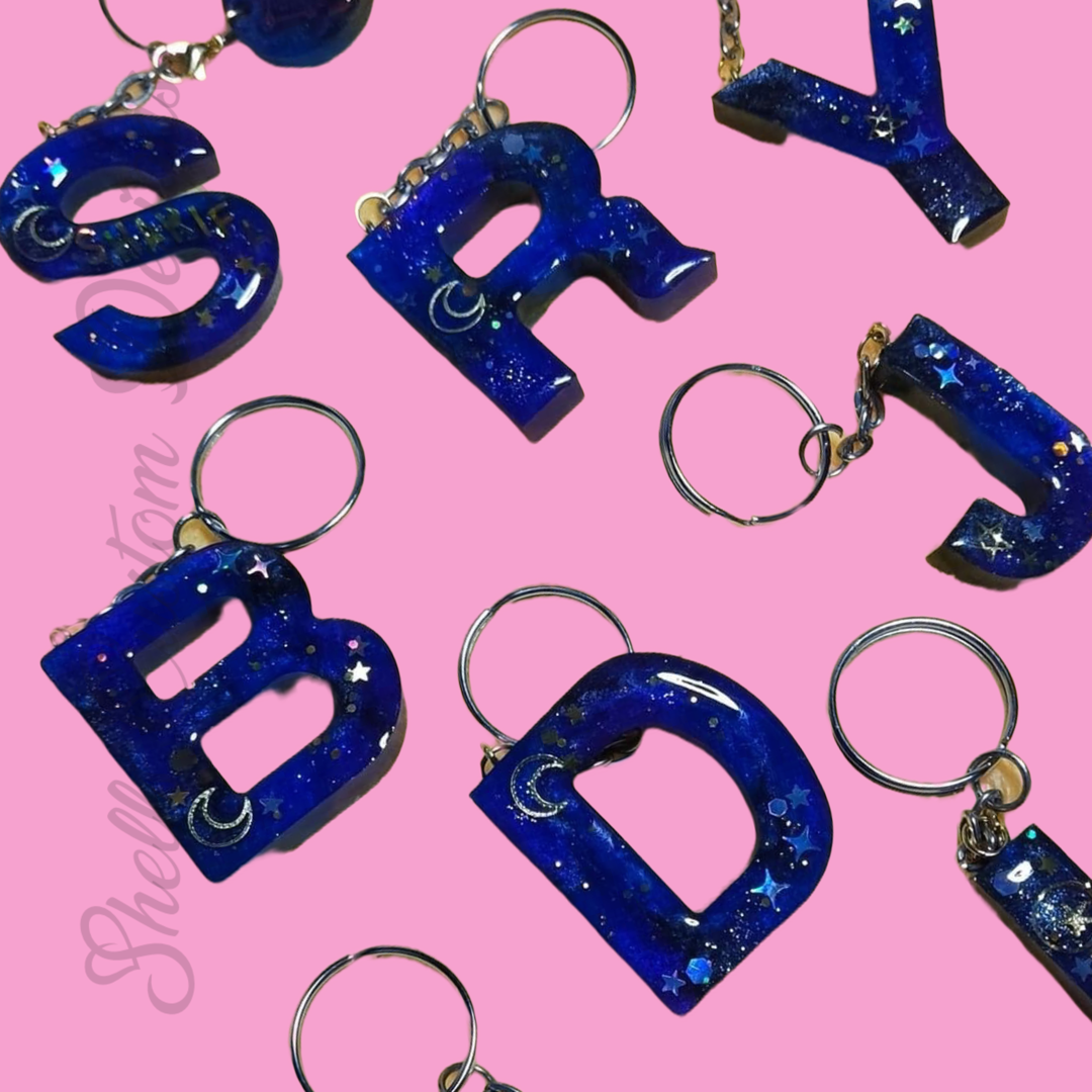 Letter keychain